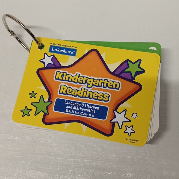 Lakeshore Other - Lakeshore Kindergarten Readiness language & literacy and Math 60 learning cards
